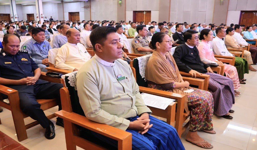 ကယားပြည်နယ်ခန်းမ၌ ကျင်းပပြုလုပ်သည့် ၂၀၂၆ ခုနှစ်၊ နိုင်ငံတကာစာတတ်မြောက်ရေးနေ့အထိမ်းအမှတ် အခမ်းအနားသို့ တက်ရောက်