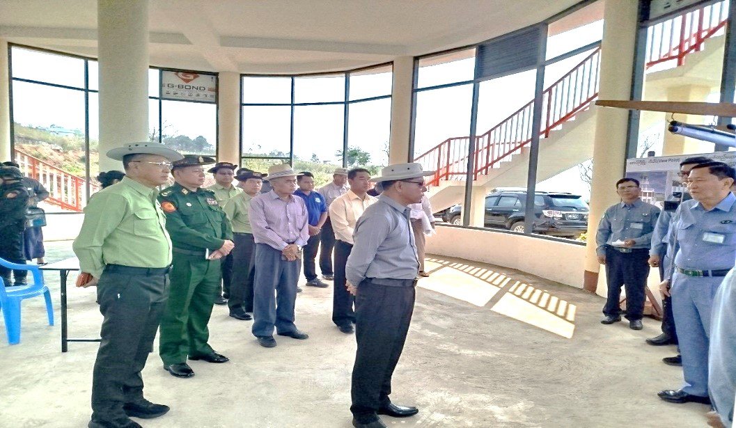 ရှမ်းပြည်နယ်၊ တောင်ကြီးခရိုင်၊ တောင်ကြီးမြို့နယ်၊ ဘုရားဖြူရပ်ကွက်ရှိ ထီသိမ်(View Point) ပန်းခြံအဆင့်မြှင့်တင်တည်ဆောက်ခြင်းနှင့် ထိန်းသိမ်းစောင့်ရှောက်နိုင်ရေးဆောင်ရွက်နေမှု အခြေအနေ များအား ကွင်းဆင်းစစ်ဆေး