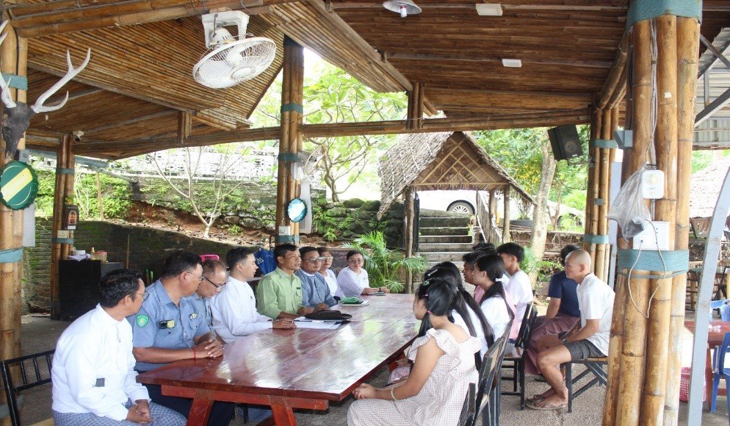 ကော့သောင်းမြို့၌ ကလေး အလုပ်သမားပပျောက်ရေးဆိုင်ရာအသိပညာပေးဆွေးနွေးခြင်းနှင့် စာရင်းကောက်ယူခြင်းအား ကွင်းဆင်း စစ်ဆေး